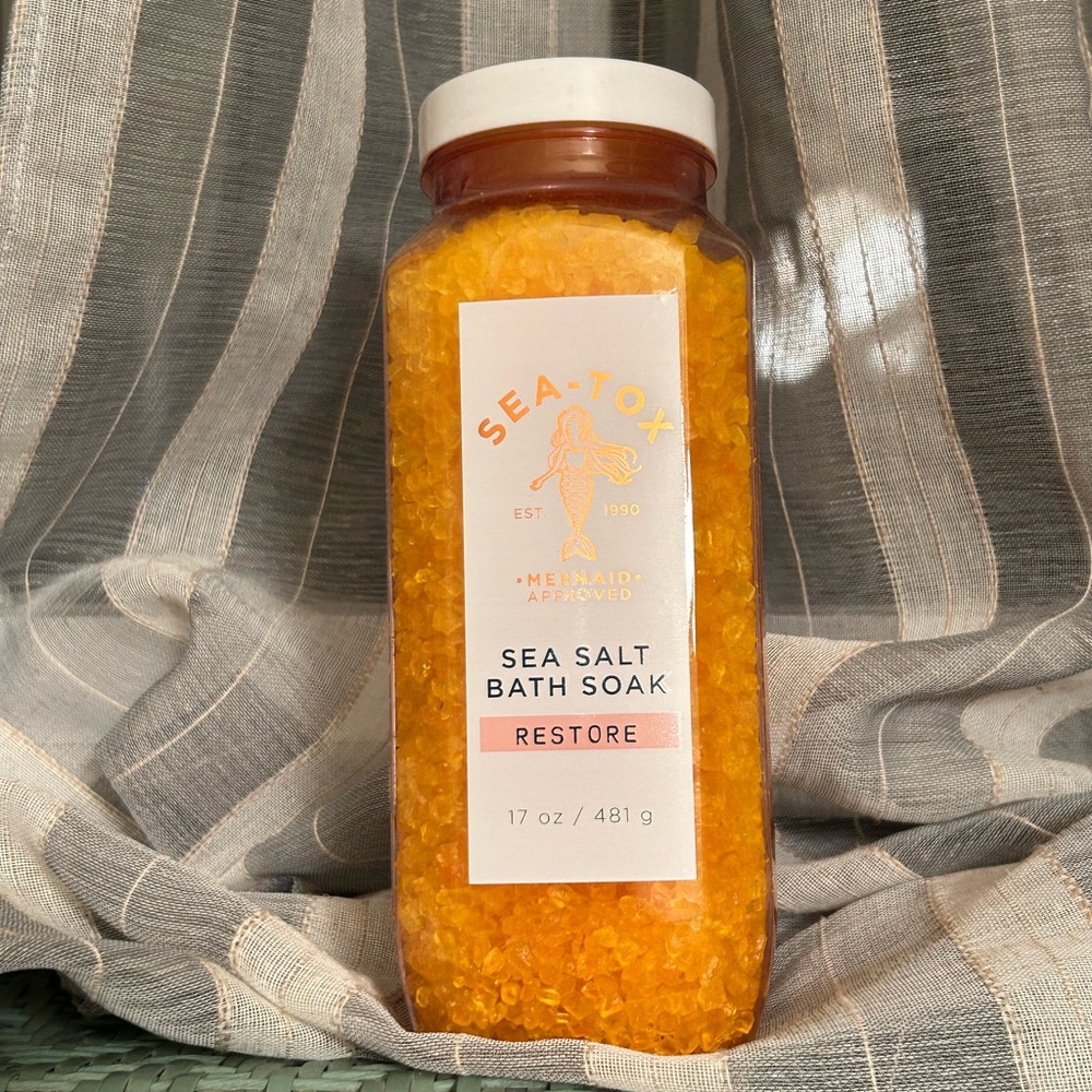 Sea-tox Sea Salt Bath Soak by Bath & Body Works NEW